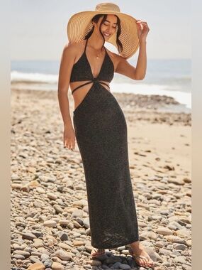 peixoto parker tie midi dress Peixoto Parker Tie Midi Dress
